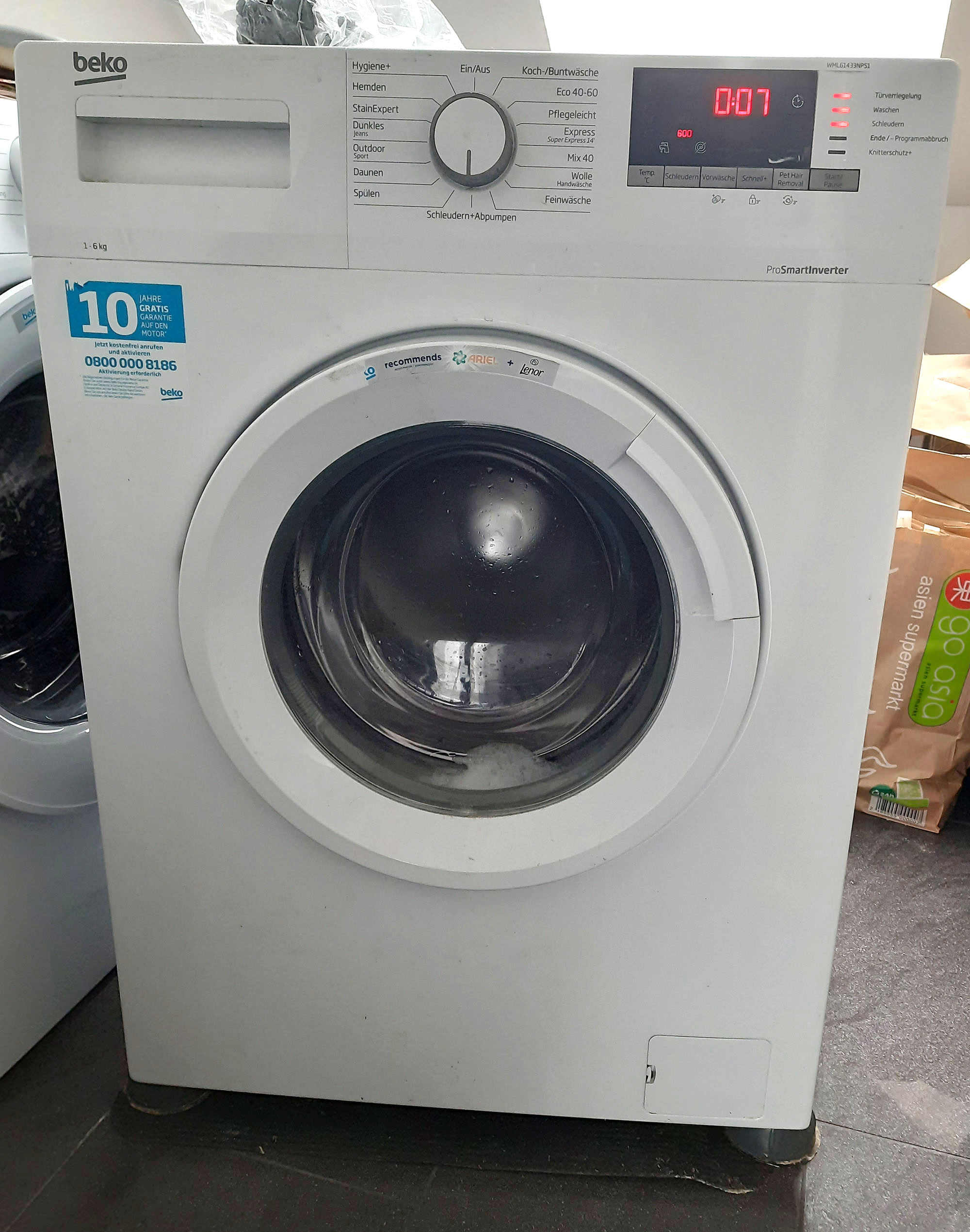Waschmaschine BEKO WML61433NPS1