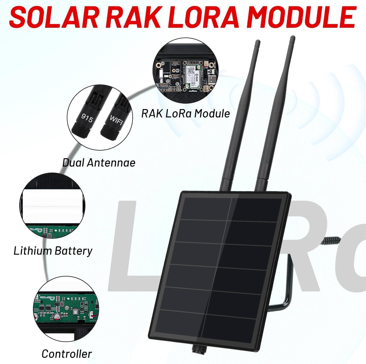 Solar RAK Lora Modul